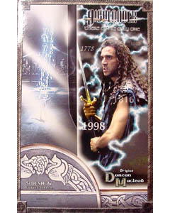 SIDESHOW 12インチ HIGHLANDER ORIGINS DUNCAN MACLEOD