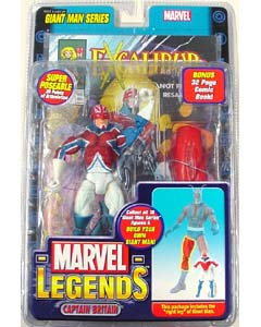 TOYBIZ MARVEL LEGENDS GIANT MAN SERIES CAPTAIN BRITAIN