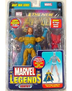 TOYBIZ MARVEL LEGENDS GIANT MAN SERIES VARIANT SENTRY (黄土色)