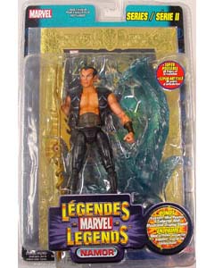 TOYBIZ MARVEL LEGENDS 2 NAMOR ゴールドカード 台紙＆ステッカー 表記違い