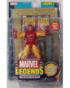 TOYBIZ MARVEL LEGENDS 1 IRON MAN ゴールドカード ブリスターワレ特価