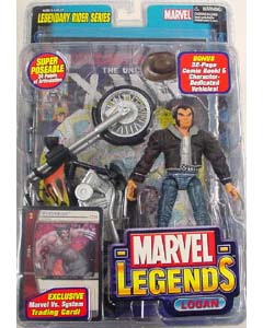 TOYBIZ MARVEL LEGENDS 11 LEGENDARY RIDER SERIES VARIANT LOGAN パーツ外れ&ブリスター傷み特価