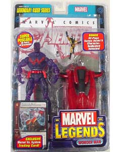 TOYBIZ MARVEL LEGENDS 11 LEGENDARY RIDER SERIES VARIANT WONDER MAN