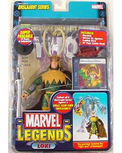 TOYBIZ MARVEL LEGENDS 13 ONSLAUGHT SERIES LOKI ブリスター傷み特価