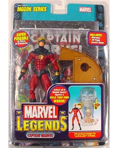 TOYBIZ MARVEL LEGENDS 15 MODOK SERIES CAPTAIN MARVEL