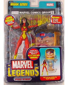 TOYBIZ MARVEL LEGENDS 15 MODOK SERIES SPIDER-WOMAN