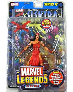 TOYBIZ MARVEL LEGENDS 4 ELEKTRA #1