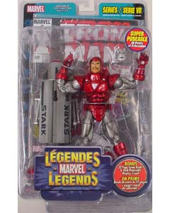 TOYBIZ MARVEL LEGENDS 7 SILVER CENTURION IRON MAN ブリスターヤケ特価