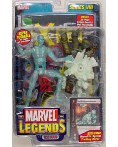 TOYBIZ MARVEL LEGENDS 8 ICE MAN ブリスターワレ特価