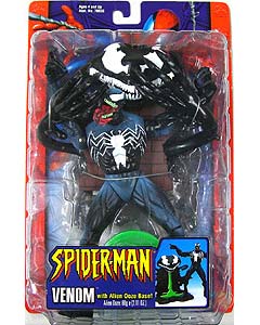 TOYBIZ SPIDER-MAN CLASSICS 4 VENOM WITH ALIEN OOZE BASE!