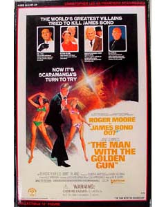 SIDESHOW 12インチ 007 THE MAN WITH GOLDEN GUN 黄金銃を持つ男 SCARAMANGA : CHRISTOPHER LEE