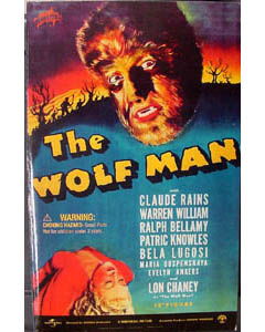 SIDESHOW 12インチ THE WOLF MAN WOLF MAN 訳あり特価