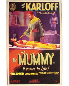 SIDESHOW 12インチ THE MUMMY ARDETH BEY : BORIS KARLOFF