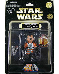 STAR WARS USAディズニーテーマパーク限定 フィギュア シリーズ3 MICKEY MOUSE AS LUKE X-WING PILOT