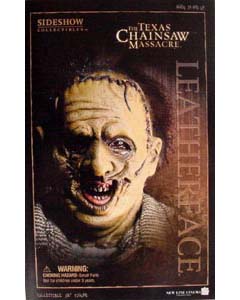 SIDESHOW 12インチ THE TEXAS CHAINSAW MASSACRE リメイク版 LEATHERFACE 開封済み中古完品特価