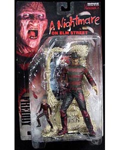 McFARLANE MOVIE MANIACS 1 FREDDY [本体血糊あり] 国内版 ブリスターヤケ特価