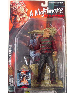 McFARLANE MOVIE MANIACS 4 A NIGHTMARE ON ELM STREET FREDDY ブリスターヤケ特価