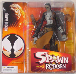 McFARLANE SPAWN REBORN 3 GRAVE DIGGER ブリスター傷み特価