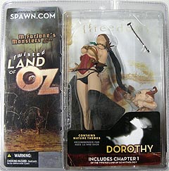 McFARLANE TWISTED LAND OF OZ DOROTHY (ストールなし) ブリスターヤケ特価