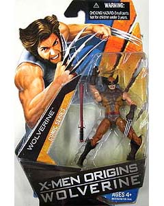 HASBRO X-MEN ORIGINS WOLVERINE SERIES 1 WOLVERINE [BROWN]