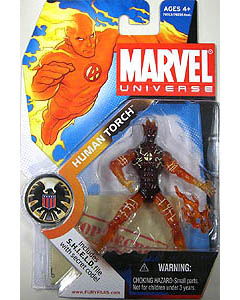 HASBRO MARVEL UNIVERSE SERIES 1 #007 HUMAN TORCH