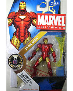 台紙傷み特価 HASBRO MARVEL UNIVERSE SERIES 1 #001 IRON MAN