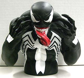 MONOGRAM SPIDER-MAN VENOM BUST BANK ソフビ製