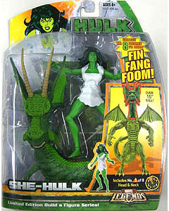 HASBRO MARVEL LEGENDS FIN FANG FOOM SERIES SHE-HULK