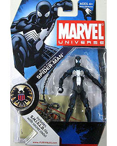 HASBRO MARVEL UNIVERSE SERIES 1 #018 BLACK COSTUME SPIDER-MAN 台紙傷み特価