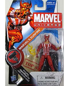 HASBRO MARVEL UNIVERSE SERIES 2 #005 MARVEL'S SUNFIRE 台紙傷み特価