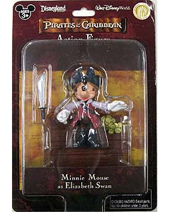 PIRATES OF THE CARIBBEAN USAディズニーテーマパーク限定 フィギュア MINNIE MOUSE AS ELIZABETH SWAN