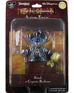 PIRATES OF THE CARIBBEAN USAディズニーテーマパーク限定 フィギュア STITCH AS CAPTAIN BARBOSSA