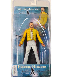 NECA FREDDIE MERCURY 7インチアクションフィギュア 1986'S バージョン