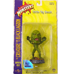 SIDESHOW LITTLE BIG HEADS THE CREATURE FROM THE BLACK LAGOON CREATURE 台紙＆ブリスター傷み特価