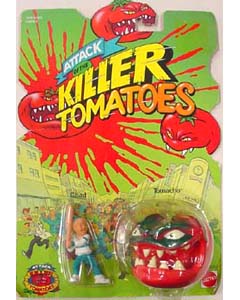 MATTEL ATTACK OF THE KILLER TOMATOES CHAD vs TOMACHO