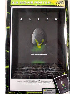 McFARLANE 3D MOVIE POSTER ALIEN