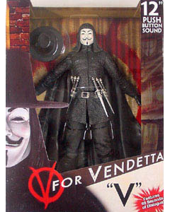 NECA V FOR VENDETTA V トーキング 12インチフィギュア ワケあり特価