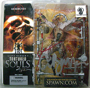 McFARLANE TORTURED SOULS SERIES 2 MORIBUNDI クライブ・バーカー本人のサイン入り！