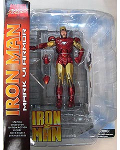 DIAMOND SELECT MARVEL SELECT 映画版 IRON MAN 2 IRON MAN MARK VI ARMOR パッケージ傷み特価