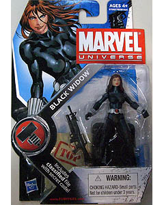 HASBRO MARVEL UNIVERSE SERIES 2 #011 BLACK WIDOW 台紙傷み特価