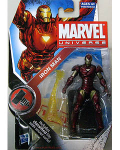 HASBRO MARVEL UNIVERSE SERIES 2 #007 IRON MAN