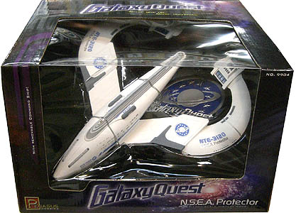 PEGASUS HOBBIES 1/1400スケール GALAXY QUEST NTE-3120 N.S.E.A. PROTECTOR 塗装、組み立て済み完成品