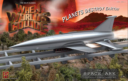 PEGASUS HOBBIES 1/350スケール WHEN WORLDS COLLIDE SPACE ARK 組み立て式プラモデル パッケージ傷み特価