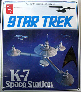 AMT STAR TREK K-7 SPACE STATION 組み立て式プラモデル