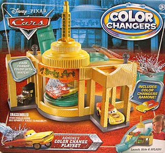 mattel color changing cars