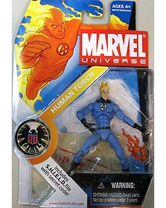 HASBRO MARVEL UNIVERSE SERIES 1 #011 HUMAN TORCH [FANTASTIC FOUR COSTUME]