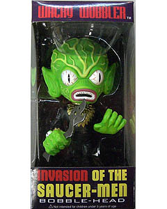 FUNKO WACKY WOBBLER INVASION OF THE SAUCER-MEN SAUCER-MAN BOBBLE HEAD