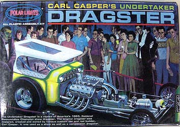 POLAR LIGHTS CARL CASPER&#039;S UNDERTAKER DRAGSTER