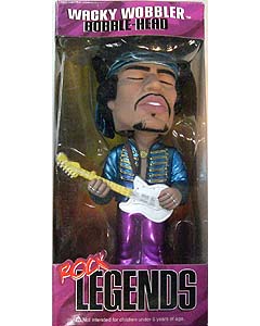 FUNKO WACKY WOBBLER ROCK LEGENDS JIMI HENDRIX PURPLE HAZE BOBBLE HEAD [METALLIC ver.]