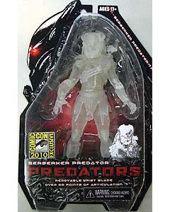 2010年サンディエゴ コミコン限定 NECA PREDATORS 7インチアクションフィギュア BERSERKER PREDATOR CLOAK ver.